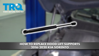 How to Replace Hood Lift Supports 2016-2020 Kia Sorento