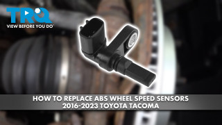 How to Replace Front ABS Wheel Speed Sensors 2016-2023 Toyota Tacoma