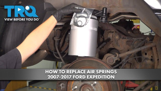How to Replace Air Springs 2007-2017 Ford Expedition