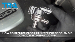 How to Replace Vapor Canister Purge Solenoid Valve 2016-2021 Hyundai Tucson