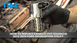 How to Replace Exhaust VVT Solenoid 2013-2019 Ford Police Interceptor Utility 37L V6