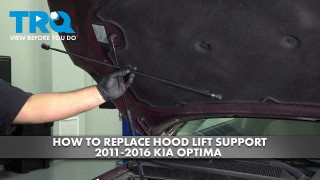 How to Replace Hood Lift Support 2011-2016 Kia Optima