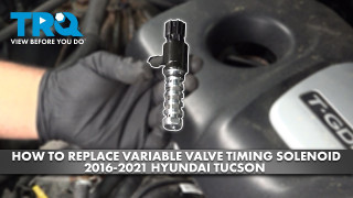 How to Replace Variable Valve Timing Solenoid 2016-2021 Hyundai Tucson