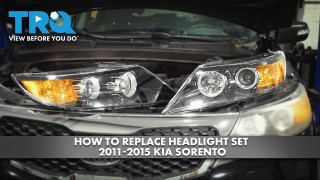 How to Replace Headlight Set 2011-2015 Kia Sorento