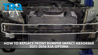 How to Replace Front Bumper Impact Absorber 2011-2016 Kia Optima