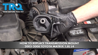 How to Replace Transmission Mount 2003-2008 Toyota Matrix 18L I4