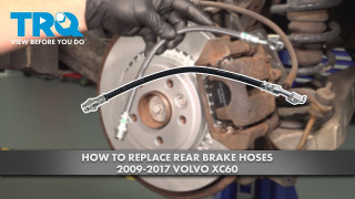 How to Replace Rear Brake Hoses 2009-2017 Volvo XC60