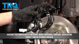 How to Replace Front ABS Wheel Speed Sensor 2007-2014 Ford Edge