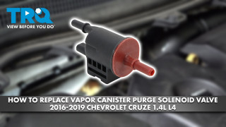 How to Replace Vapor Canister Purge Solenoid Valve 2016-2019 Chevrolet Cruze 14L L4