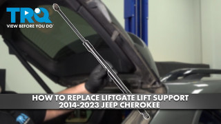 How to Replace Liftgate Lift Support 2014-2023 Jeep Cherokee