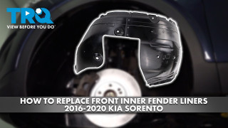 How to Replace Front Inner Fender Liners 2016-2020 Kia Sorento