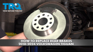 How to Replace Rear Brakes 2018-2024 Volkswagen Tiguan