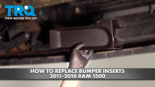 How to Replace Bumper Inserts 2011-2018 Ram 1500