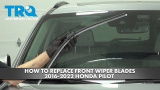 How to Replace Front Wiper Blades 2016-2022 Honda Pilot