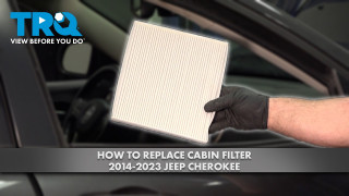 How to Replace Cabin Filter 2014-2023 Jeep Cherokee
