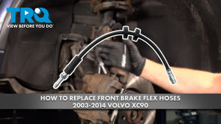 How to Replace Front Brake Hoses 2003-2014 Volvo XC90