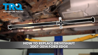 How to Replace Rear Driveshaft 2007-2014 Ford Edge 35L V6