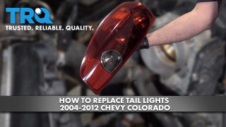 How To Replace Tail Lights 2004-2012 Chevy Colorado