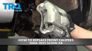 How to Replace Front Calipers 2008-2015 Scion xB