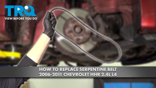 How to Replace Serpentine Belt 2006-2011 Chevrolet HHR 24L L4