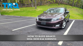 How to Bleed Brakes 2016-2020 Kia Sorento