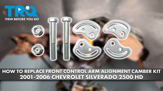 How to Replace Front Control Arm Alignment Camber Kit 2001-2006 Chevrolet Silverado 2500 HD