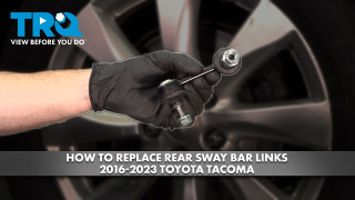 How to Replace Rear Sway Bar Links 2011-2026 Mitsubishi Outlander