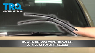 How to Replace Wiper Blade Set 2016-2023 Toyota Tacoma