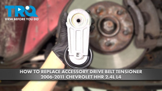 How to Replace Accessory Drive Belt Tensioner 2006-2011 Chevrolet HHR 24L L4