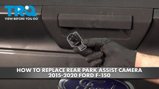 How to replace Rear Park Assist Camera 2015-2020 Ford F-150