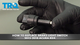 How to Replace Brake Light Switch 2013-2018 Acura RDX