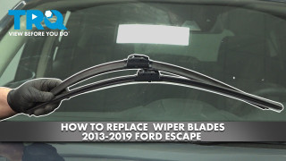 How to Replace Front Wiper Blade Set 2013-2019 Ford Escape