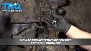 How to Replace Front ABS Sensors 2012-2016 Honda CRV