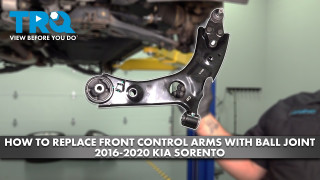 How to Replace Front Control Arms with Ball Joint 2016-2020 Kia Sorento