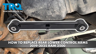How to Replace Rear Lower Control Arms 2019-2025 Ram 2500
