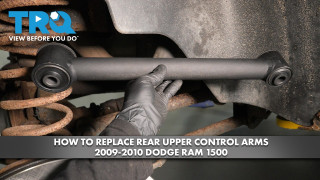 How to Replace Rear Upper Control Arm 2009-2010 Dodge Ram 1500