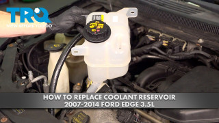 How to Replace Coolant Reservoir 2007-2014 Ford Edge 35L