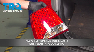 How to Replace Tail Lights 2011-2015 Kia Sorento