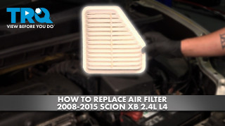 How to Replace Air Filter 2008-2015 Scion xB 24L L4