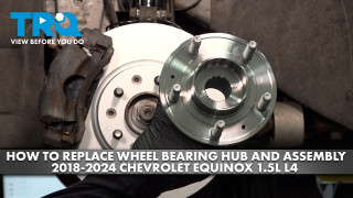 How to replace Front Wheel Bearing  Hub Assemblies 2018-2024 Chevrolet Equinox