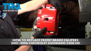 How to Replace Front Brake Calipers 2001-2006 Chevrolet Silverado 2500 HD