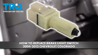 How to Replace Brake Light Switch 2004-2012 Chevrolet Colorado