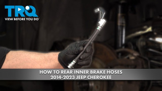 How to Replace Rear Inner Brake Hoses 2014-2023 Jeep Cherokee