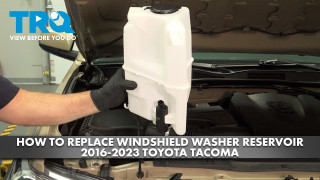 How to Replace Windshield Washer Reservoir 2016-2023 Toyota Tacoma