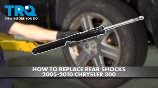 How to Replace Rear Shocks 2005-2010 Chrysler 300