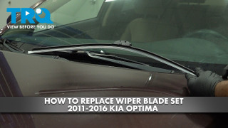 How to Replace Wiper Blade Set 2011-2016 Kia Optima