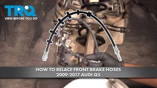 How to Replace Front Brake Hoses 2009-2017 Audi Q5