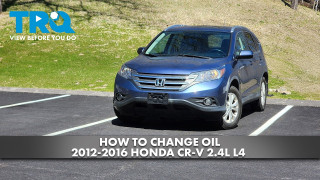 How to Change Oil 2012-2016 Honda CR-V 24L L4