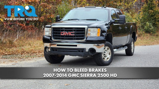How to Bleed Brakes 2007-2014 GMC Sierra 2500 HD