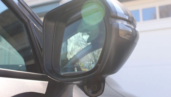 2015 honda accord passenger side mirror with camera